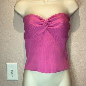 New Happily Grey Women’s Rib Knit Sleeveless Top Size Large NWT